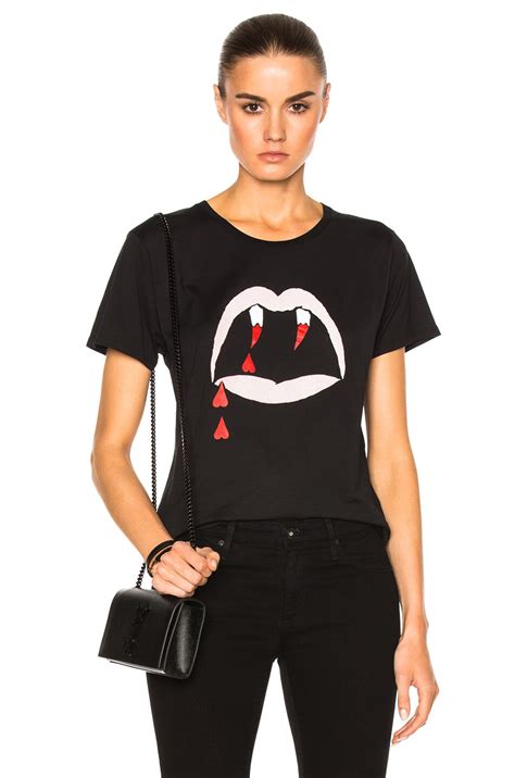 ysl black blood tee shgirt|Saint Laurent T.